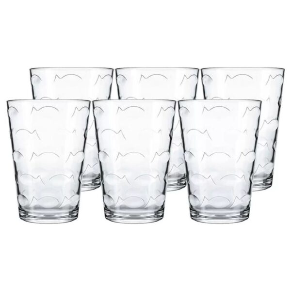 JOGO DE COPOS DE VIDRO 6 PÇS 280/270 E 265ML NADIR (DIVERSOS MODELOS)