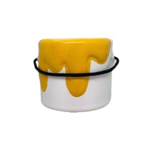 CACHEPOT DE CERÂMICA LATINHA VANJOS