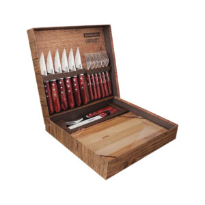 KIT POLYWOOD 15 PEÇAS PARA CHURRASCO TRAMONTINA
