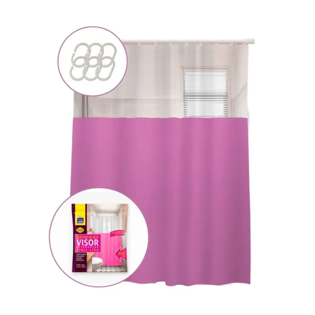 CORTINA PARA BOX VINIL LEO