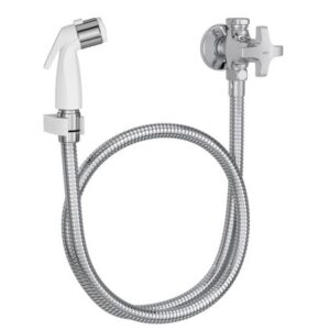 DUCHA HIGIÊNICA COM REGISTRO E DERIVAÇÃO FLEX CROMADO DECA