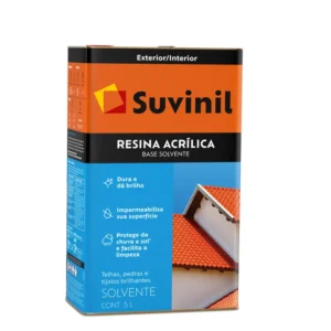 RESINA ACRÍLICA SOLVENTE INCOLOR SUVINIL