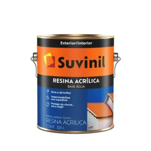 RESINA ACRÍLICA BASE ÁGUA INCOLOR SUVINIL