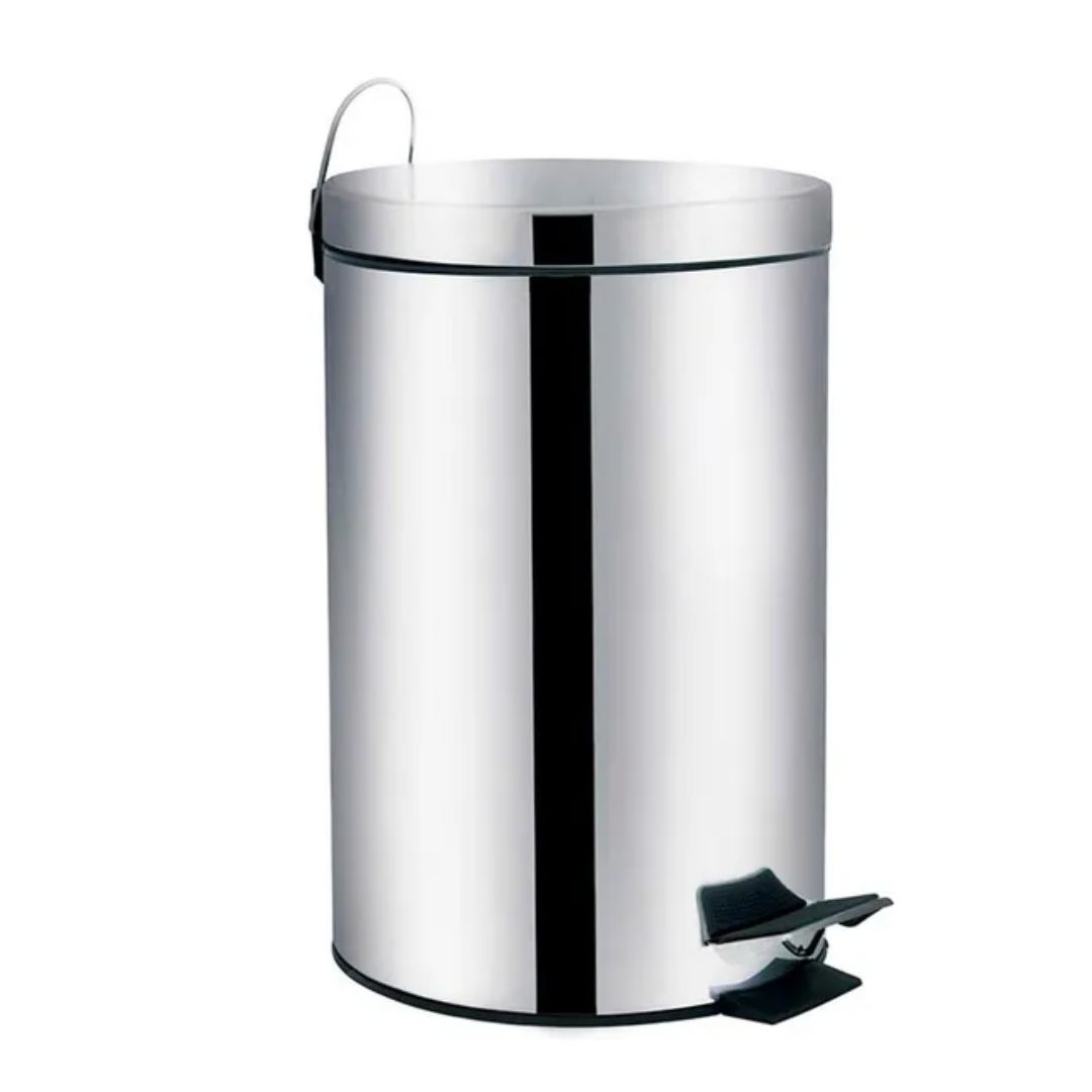 LIXEIRA DE PEDAL INOX ÁGATA 12LT BIGSUL