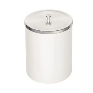 LIXEIRA ÚTIL COM TAMPA BRANCA 5LT TRAMONTINA