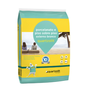 ARGAMASSA EXTERNA PORCELANATO PISO SOBRE PISO QUARTZOLIT