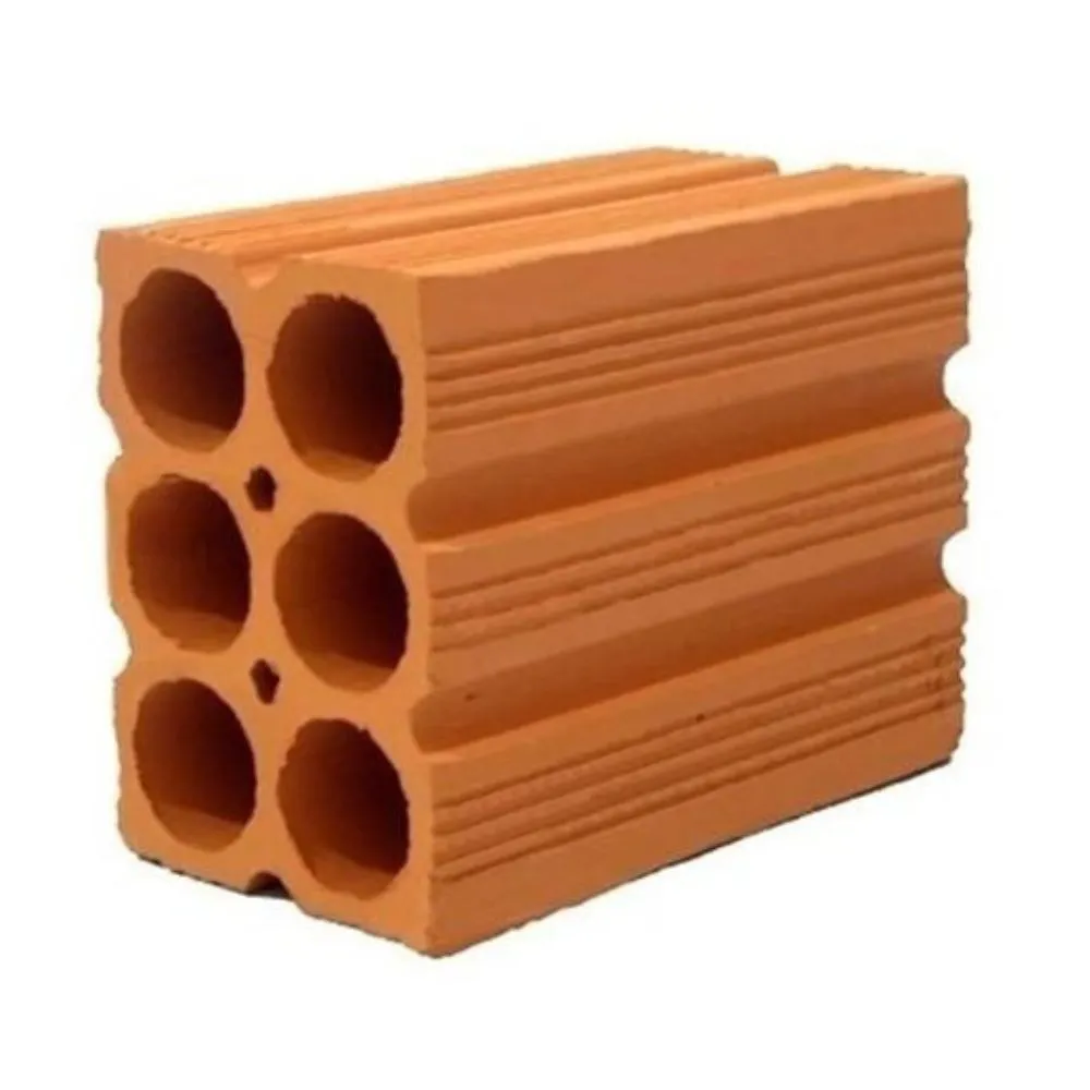 TIJOLO CERÂMICO 6 FUROS