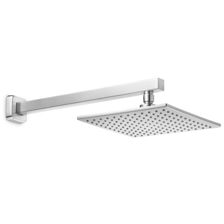 CHUVEIRO QUADRADO NEO COM BRAÇO CROMADO INCEPA