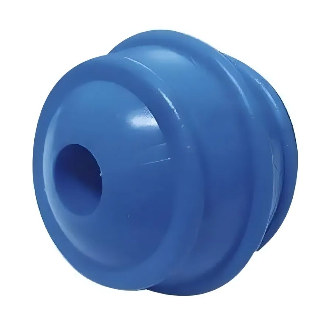 BOLA MACIÇA LISA COM PORTA OSSINHO FURACÃO PET