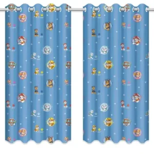 CORTINA SONHO KIDS PATRULHA CANINA BEIJA FLOR