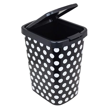 LIXEIRA COM CLICK LABEL INOX ARQPLAST - Imagem 2