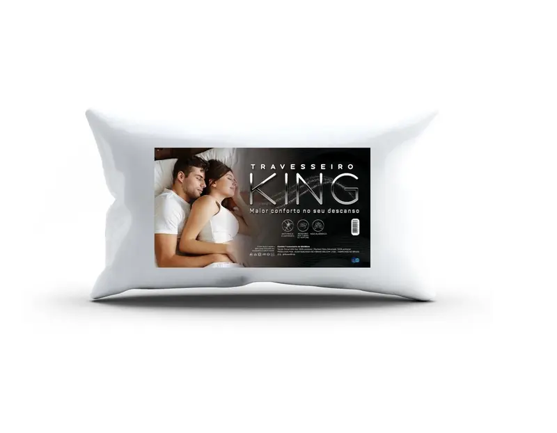 TRAVESSEIRO KING MICROFIBRA PELUCIADO FIBRAM