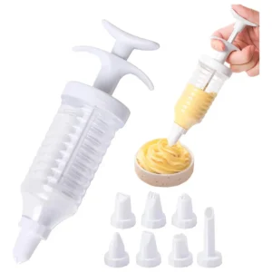 KIT CONFEITEIRO DECORADOR DE BOLO SERINGA NIX HOUSE