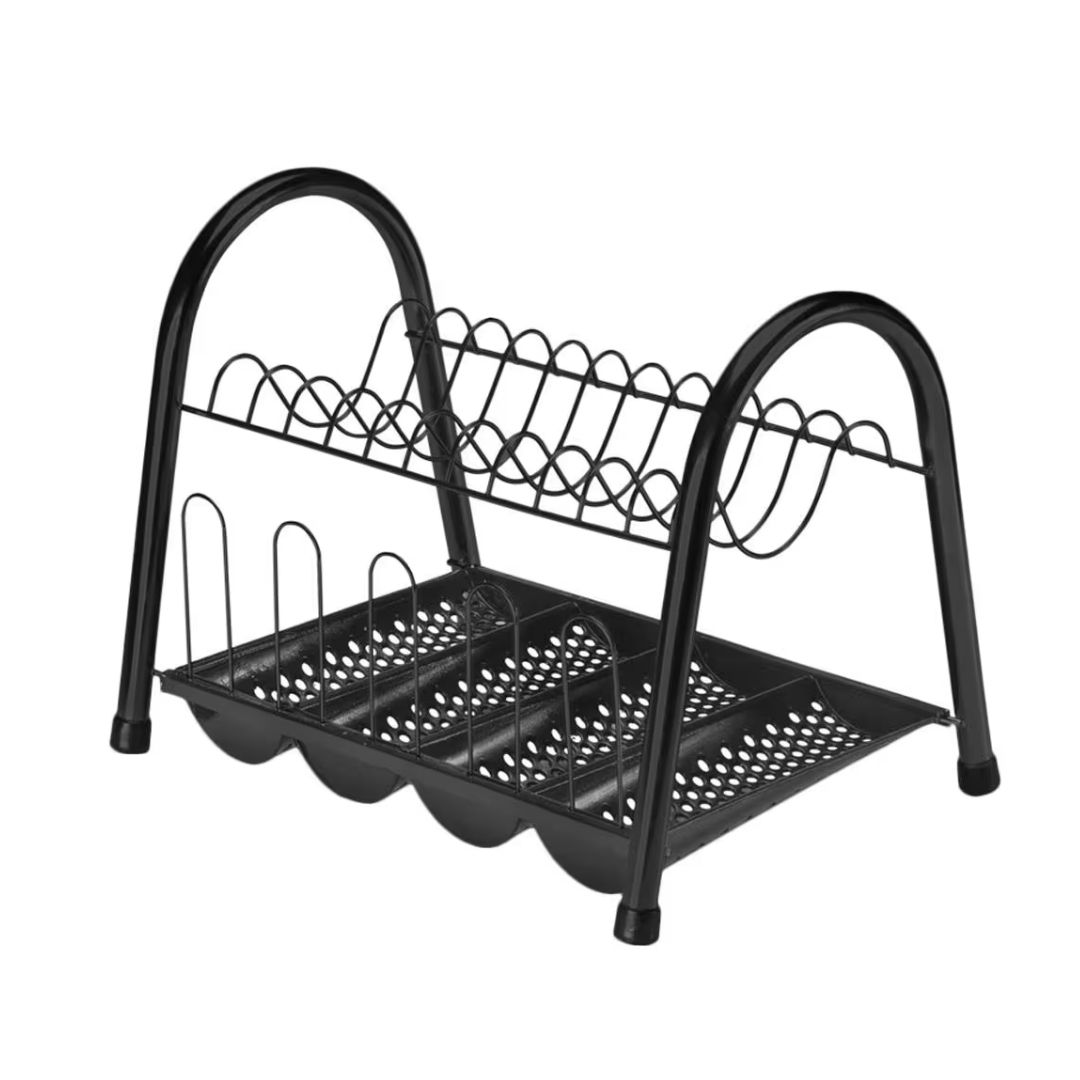 ESCORREDOR DE LOUÇA DUPLO COM BANDEJA ARTHI