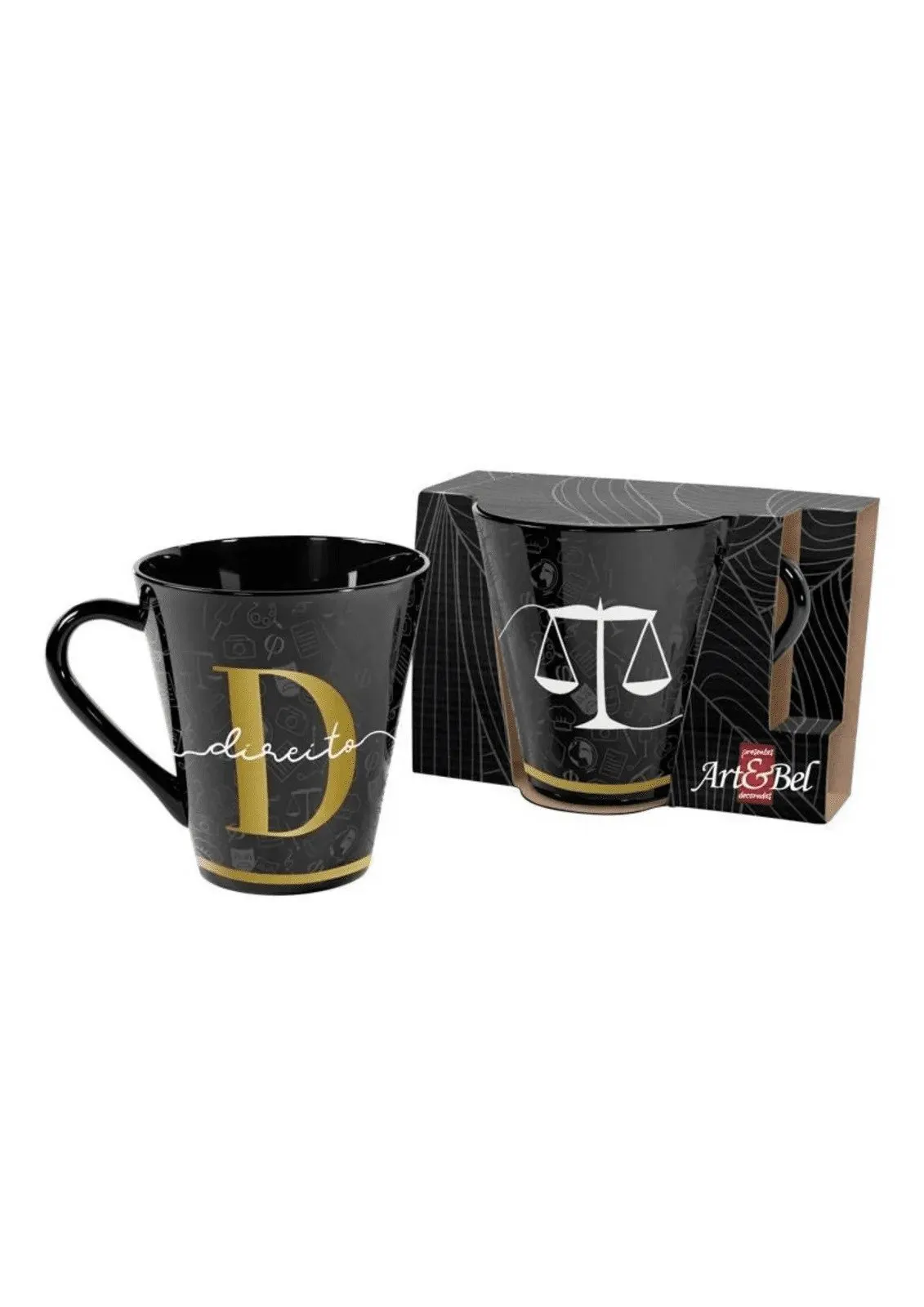 CANECA PROFISSÕES DE PORCELANA ARTEBEL - Imagem 3