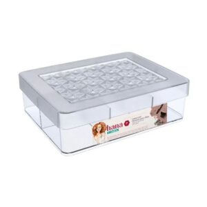 CAIXA ORGANIZADORA PARA JÓIAS COM DIVISÓRIA E TAMPA ORDENE