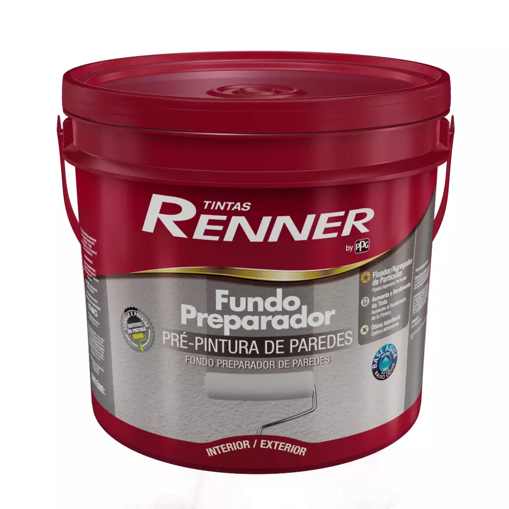 FUNDO PREPARADOR PAREDE BASE ÁGUA RENNER - Imagem 2