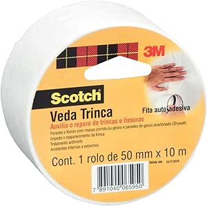 FITA SCOTCH FIX VEDA TRINCA AUTO ADESIVA 3M