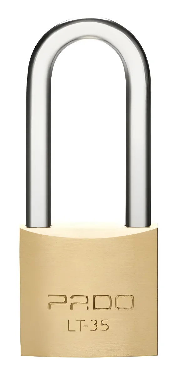 CADEADO LATÃO HASTE LONGA PADO - Imagem 2