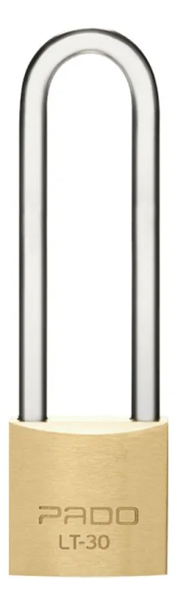 CADEADO LATÃO HASTE LONGA PADO - Imagem 3