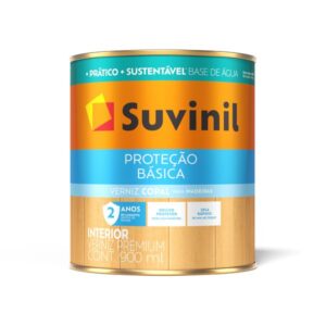 VERNIZ COPAL ÁGUA PROTEÇÃO BÁSICA BRILHO TRANSPARENTE SUVINIL