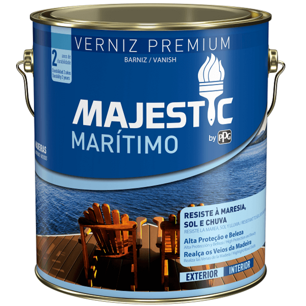 VERNIZ MARÍTIMO MAJESTIC BRILHO INCOLOR RENNER - Imagem 2