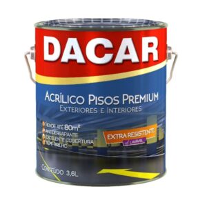 TINTA PISOS EXTRA RESISTENTE SEMI BRILHO DACAR