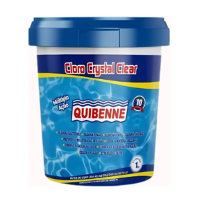 PISCINA CLORO MULTIPLA AÇÃO CRYSTAL CLEAR QUIBENNE