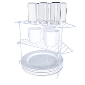 ORGANIZADOR PARA PRATOS DE CANTO EMPILHÁVEL OTIMIZEE DICARLO