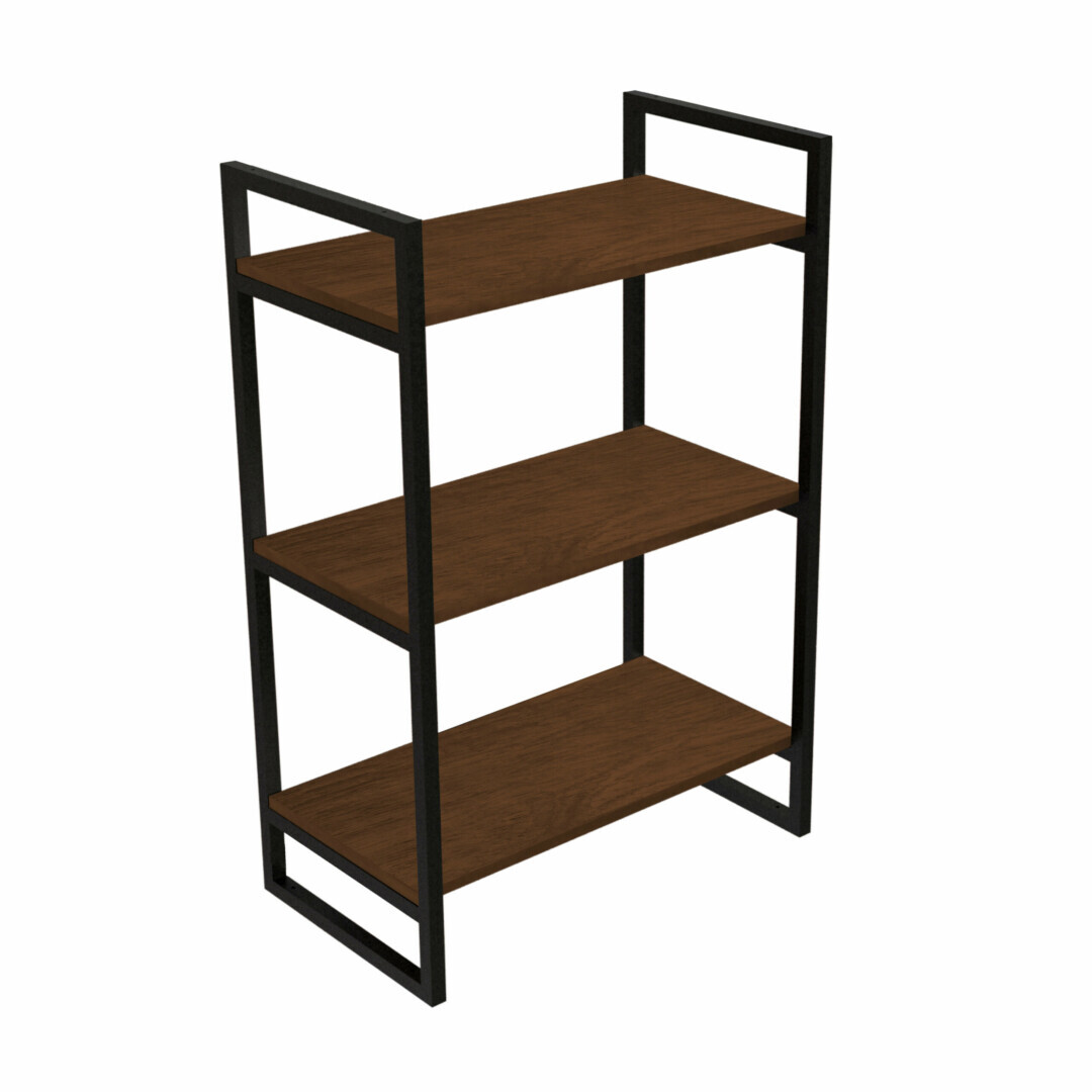 ESTANTE COM 3 PRATELEIRAS INDUSTRIAL AVELÃ BRASFORMA