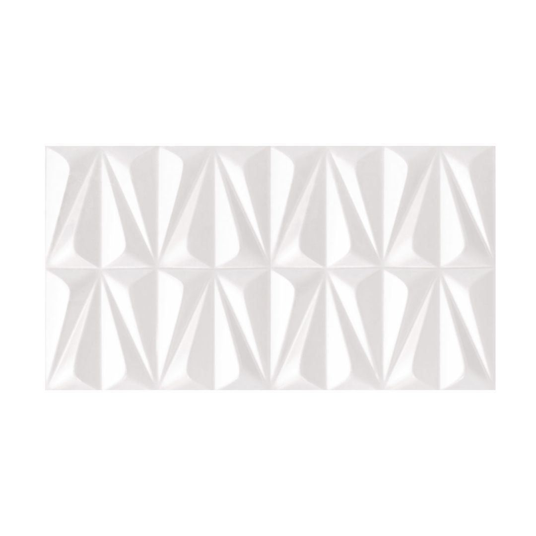 REVESTIMENTO INCEPA INSERTO 32X59 RETIFICADO ACETINADO LUDO WHITE CX 0.76M²