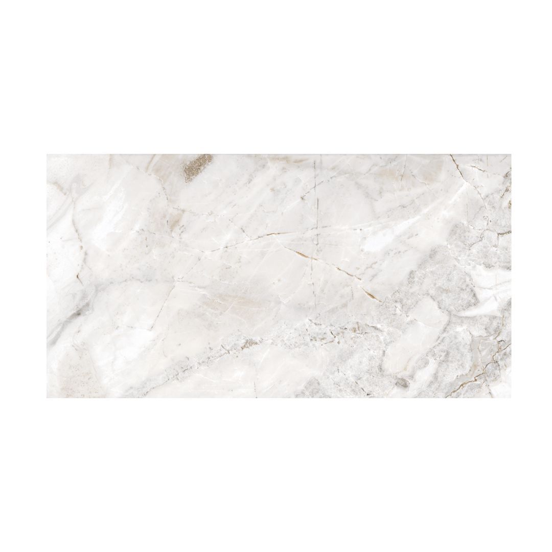 PORCELANATO DELTA 63X120 RETIFICADO POLIDO NEVADO R63 CX 2.25M²