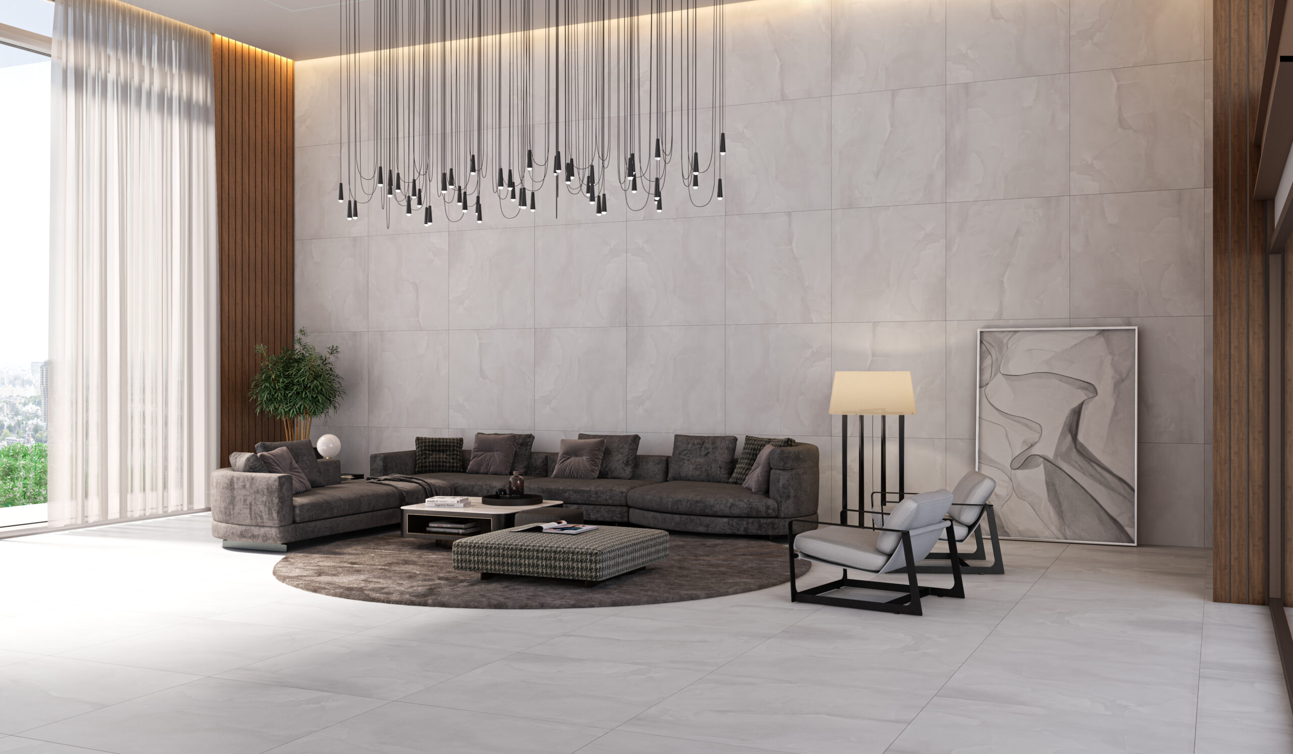 PORCELANATO EMBRAMACO 83X83 ÔNIX PREMIUM PLUS 83060 CX 2.73M² - Imagem 2
