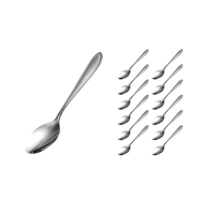 QHOUSE JOGO COLHER STAR DE MESA COM 12 PEÇAS