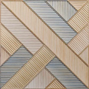 PORCELANATO CEUSA 100X100 RETIFICADO ENTRELAÇADA MIX MATTE CX 2.00M²