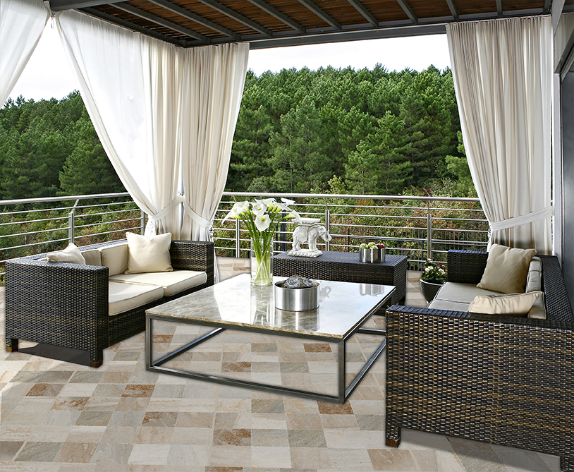 PORCELANATO SAVANE 72X72 RETIFICADO CAIRO EXTERNO 520205 CX 2.59M² - Imagem 2