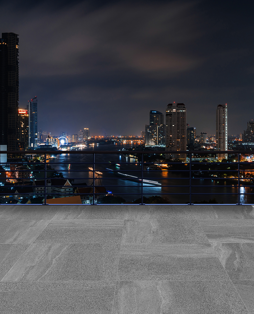 PORCELANATO SAVANE 72X72 RETIFICADO ACETINADO BASALTO GRIGIO 520201 CX 2.59M² - Imagem 2