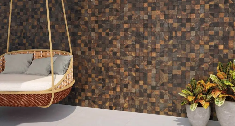 PORCELANATO PORTINARI 58.4X58.4 RETIFICADO SIMETRIA STONE MIX MLX CX 1.70M² - Imagem 2