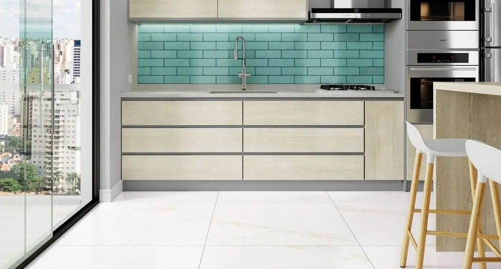 PORCELANATO PORTINARI 87.7X87.7 RETIFICADO POLIDO OPERA COVELANO CX 1.54M² - Imagem 2