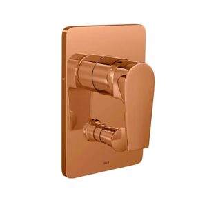 DECA ACABAMENTO MONOCOMANDO CHUVEIRO BAIXA/ALTA PRESSÃO LEVEL RED GOLD