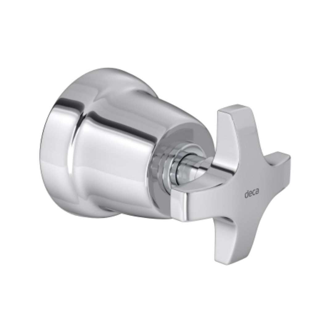 DECA ACABAMENTO REGISTRO 1/2 A 1 - 4900 C34 PQ MAX CROMADO