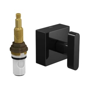 DECA ACABAMENTO REGISTRO 1/2 A 1 - 4916 BL38 PQ BLACK NOIR