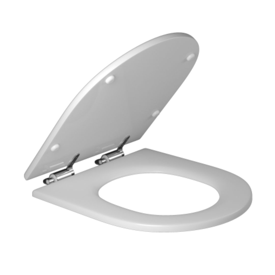 DECA ASSENTO POLIESTER SLOW CLOSE BRANCO LK/DUNA/NUOVA/CARRARA/OMEGA