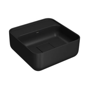 DECA CUBA DE APOIO QUADRADA 30CM COM MESA L.11030.M.94 EBANO FOSCO