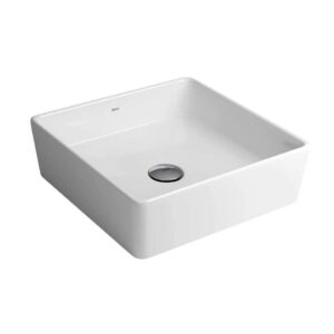 DECA CUBA DE APOIO QUADRADA 35CM L.108.17 BRANCO