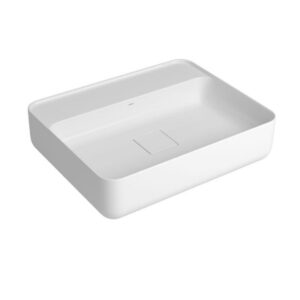 DECA CUBA DE APOIO RETANGULAR 50CM COM MESA L.13050.M.17 BRANCO