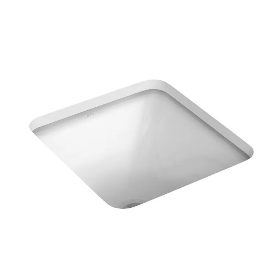 DECA CUBA QUADRADA EMBUTIR 35X35CM BRANCO GELO