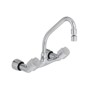 DECA MISTURADOR COZINHA PAREDE BICA ALTA 1258 C40 TARGA CROMADO