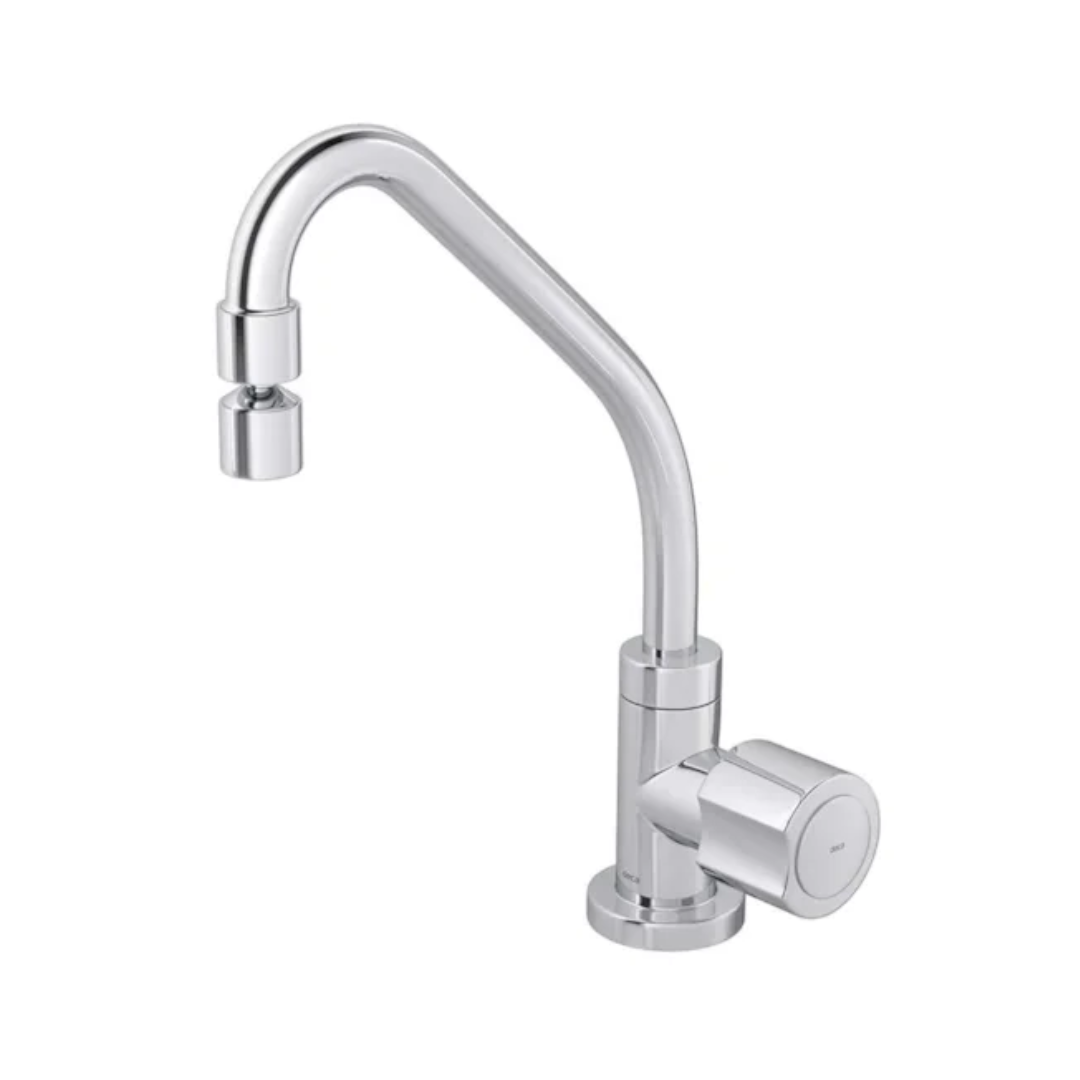 DECA TORNEIRA COZINHA MESA BM 1167 C40 TARGA CROMADO 1/4 VOLTA