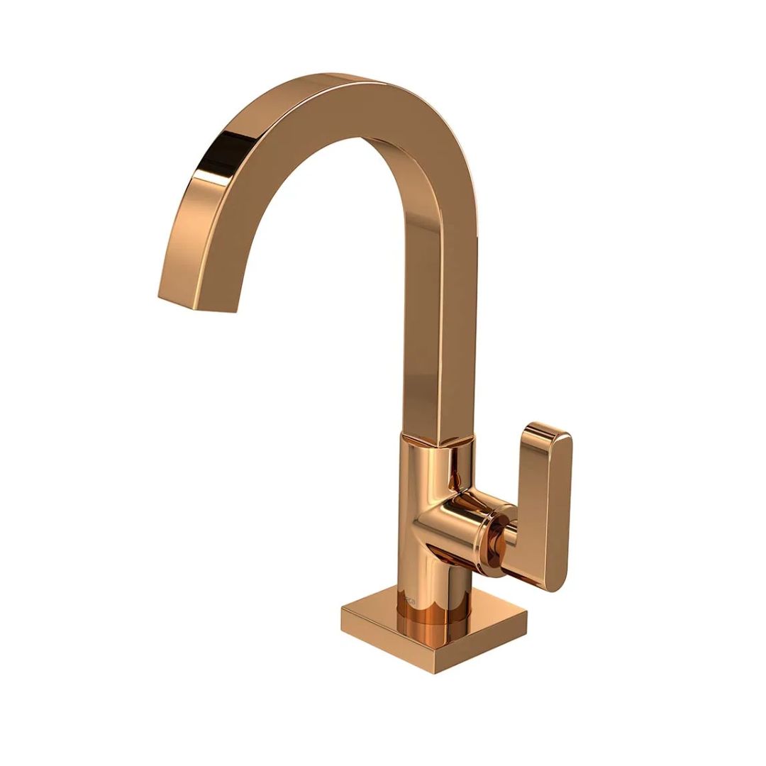 DECA TORNEIRA LAVATÓRIO MESA ALTA 1198 GL38 SOUL RED GOLD